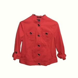 𝅺jones new York signature petite stretch jacket